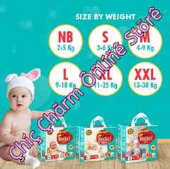 Baby Diapers (Pampers) & Wipes