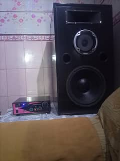 amplifier with woofer