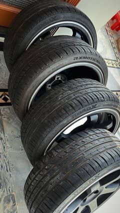 Low Profile Tyres 195/40/17 Almost Zero Meter