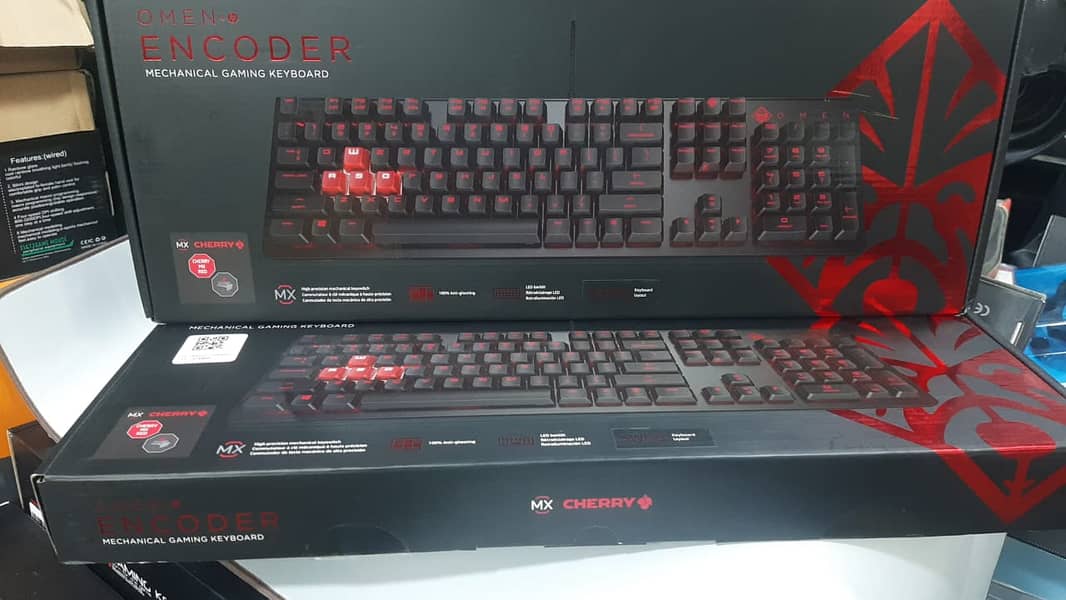 HP OMEN Encoder Mechanical Gaming Keyboard – Pro-Level Precision 0