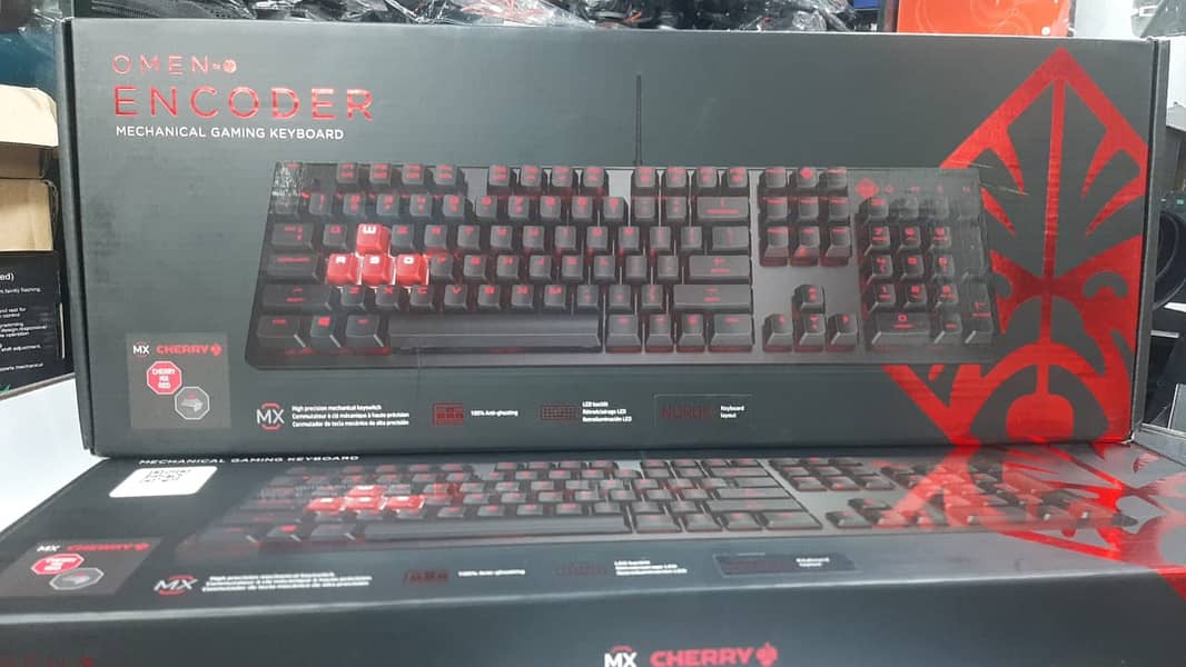 HP OMEN Encoder Mechanical Gaming Keyboard – Pro-Level Precision 3