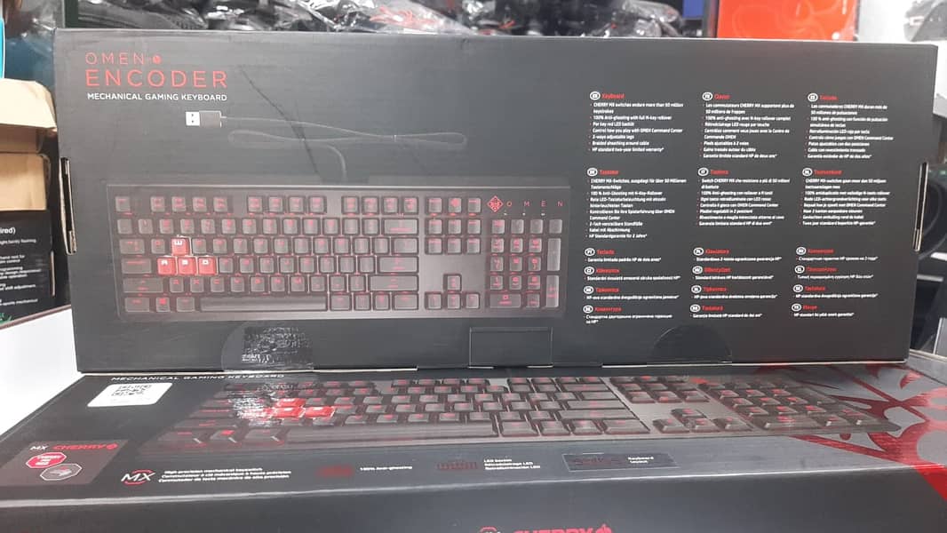 HP OMEN Encoder Mechanical Gaming Keyboard – Pro-Level Precision 4