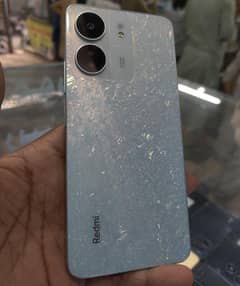 redmi 13 c.  6 + 6 128 GB storage 7th month warranty complete Saman