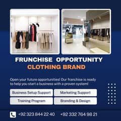 Clothing Brand Frunchise Opportunity