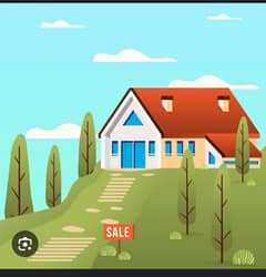 Sale big one kanal house in Aziz sheeed colony cantt