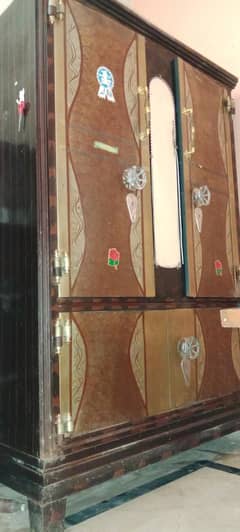 Very Heavy metal iron wardrobe 22 gage.