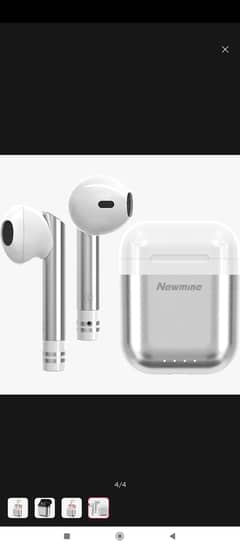 Box pack new mine wireless earphones
