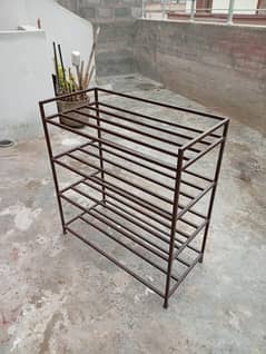 Heavy Duty Iron Shoe rack brand new 4 layer