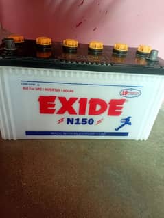 EXIDE N150 12 v 120 AH 19 plate