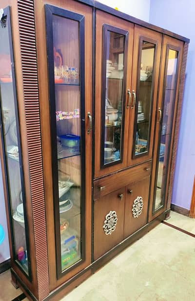 Cupboard, cabinet, showcase for Utensils or other items