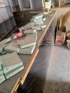 general store fitting and counter