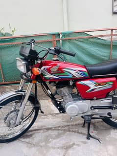 Honda cg 125 model 2023 Islamabad number