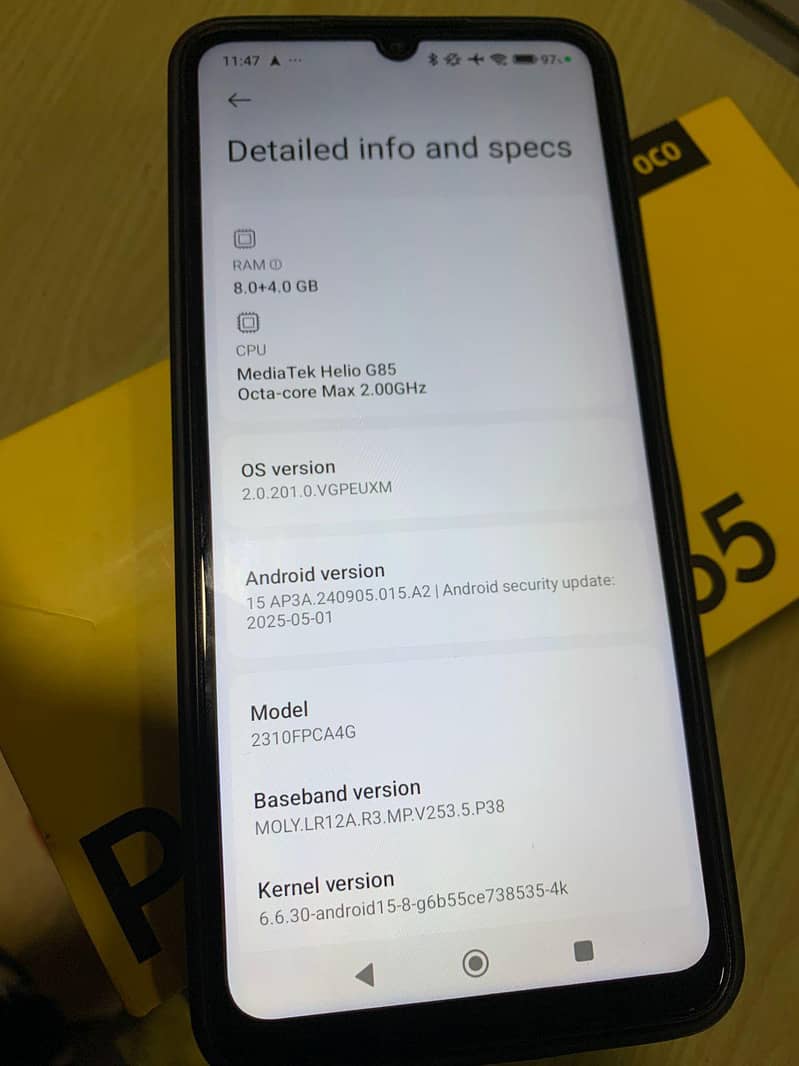 Poco C65 Non PTA Read add 3
