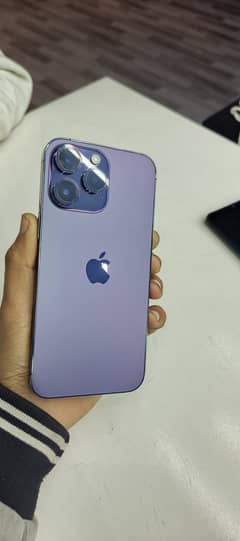 IPhone 14promax for sale all ok only frunt screen dot BH 87 256GB Non