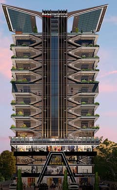 Ground Floor 243 Square Feet Shop MM Alam Road 4 Years Plan - 12% Rental