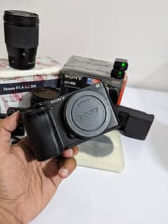 Alpha 6400 with sigma 16mm lens