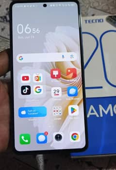 camon 20 urgent sale 10/10 condition original charger box
