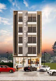 1 Bed Flat For Sale On INSTALLMENT Project 30 % Complete