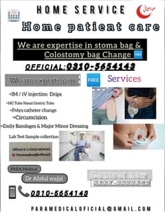 Home patient care Blood Suger stoma bag & Diabetic patient care