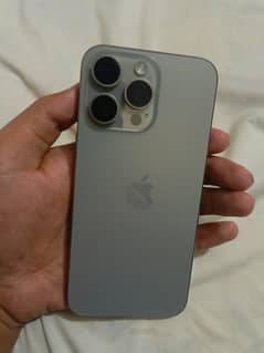 Iphone 15 pro max natural titanium JV