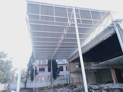 Car Parking Structure, tensile Fabrics, wall Mounted, marquee Shed