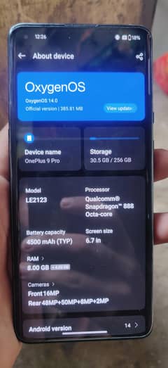 one plus 9 pro pta all ok set