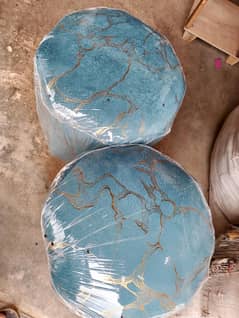 New 2 Peace set stools