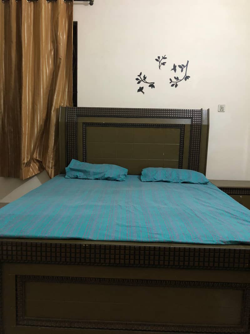 With dressing and side tables full set with spring mattress 2