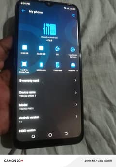 Tecno Spark 7 4g Sported,   03168585225