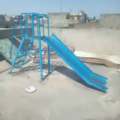 Swing, slide & Merry go round for small & elder childrens