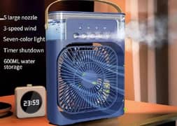 Portable Air cooler AC fan / 4 in 1 mini air cooler with ice humidifi