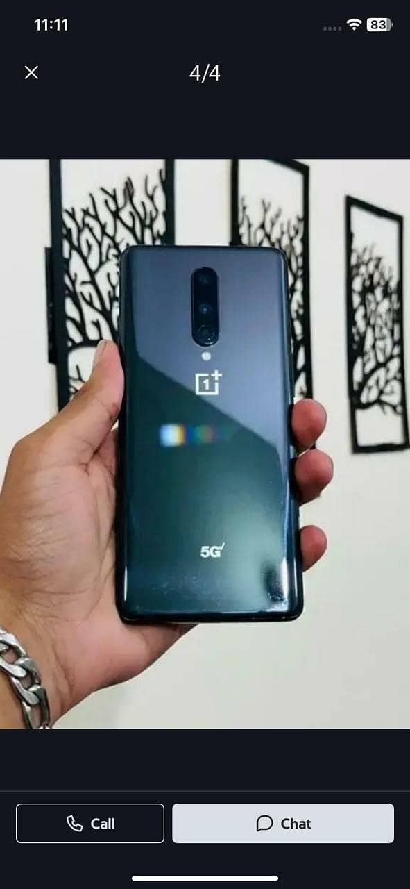 One plus 8 model Ram 8/Rom 128 5G single sim varient patch 2
