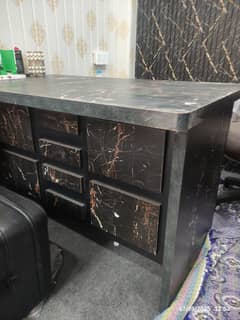 Black table