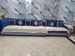 8-Seater Modern L-Shaped Sofa for Sale | Like New