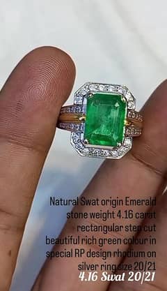 Natural Emerald stone
