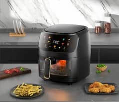 6L Capacity Touchscreen Air Fryer with Large Color Display
