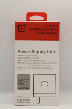 Oneplus 160 watt original charger