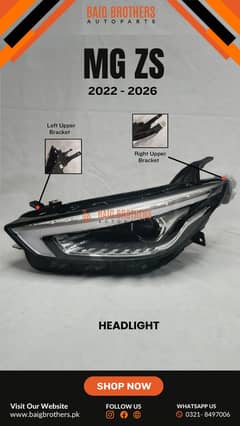 Mg Hs Zs Ev Headlight Bulkhead Stiffner Camera Blower Fan Back Light