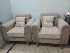 5 seater sofa set [slightly used ]