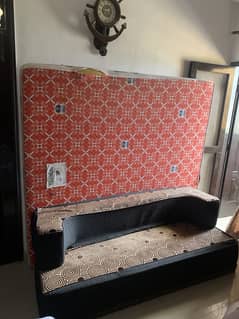 2 mattress 1 sofa combed