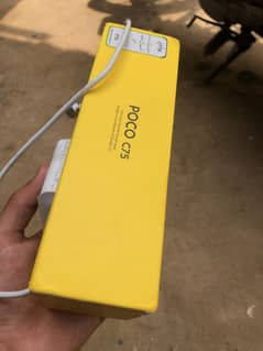 Poco c75 for sale in reasonable price.  New condition