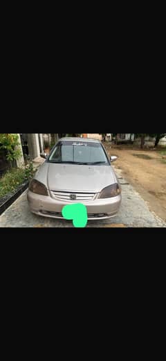 Honda civic 2001 call 03002556076