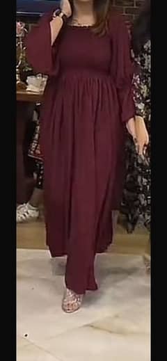 Maxi mahroon color long