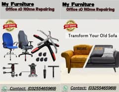 Office chair repairing/Maintenance|office & home furniture service