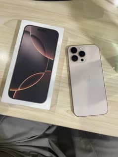 Iphone 16 pro max | 512 Gb | Desert Titanium | Non PTA