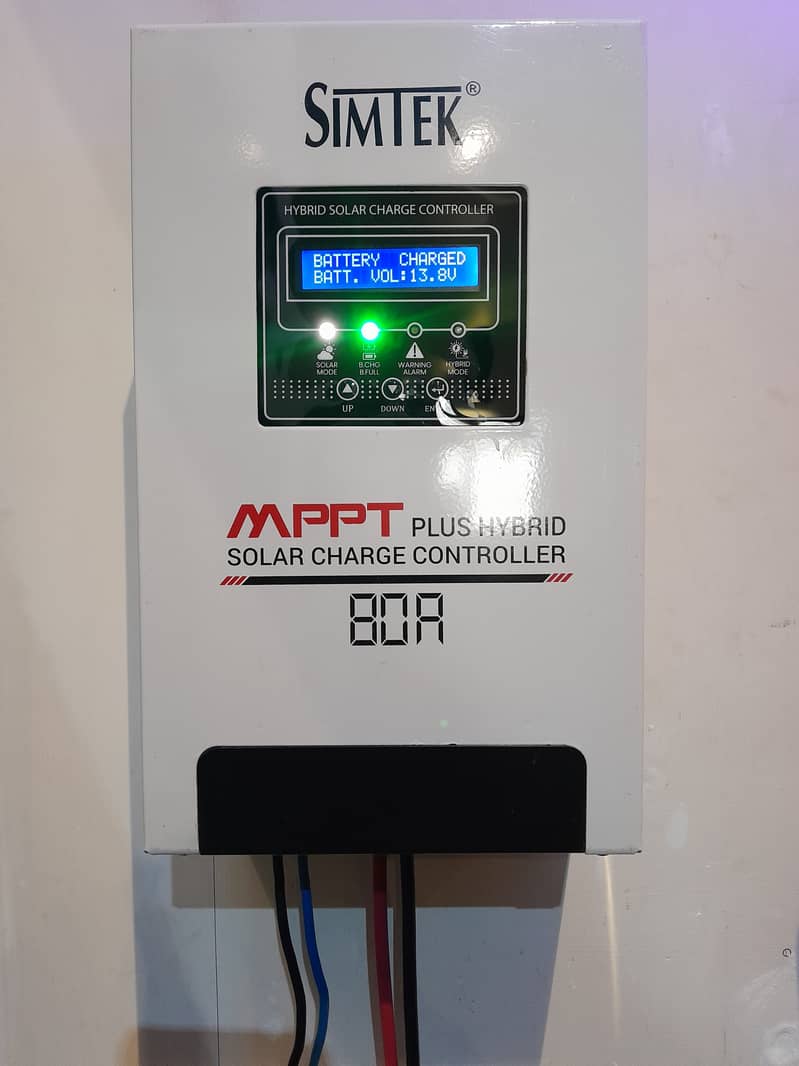 Simtek MPPT plus Hybrid Solar charge controller 8