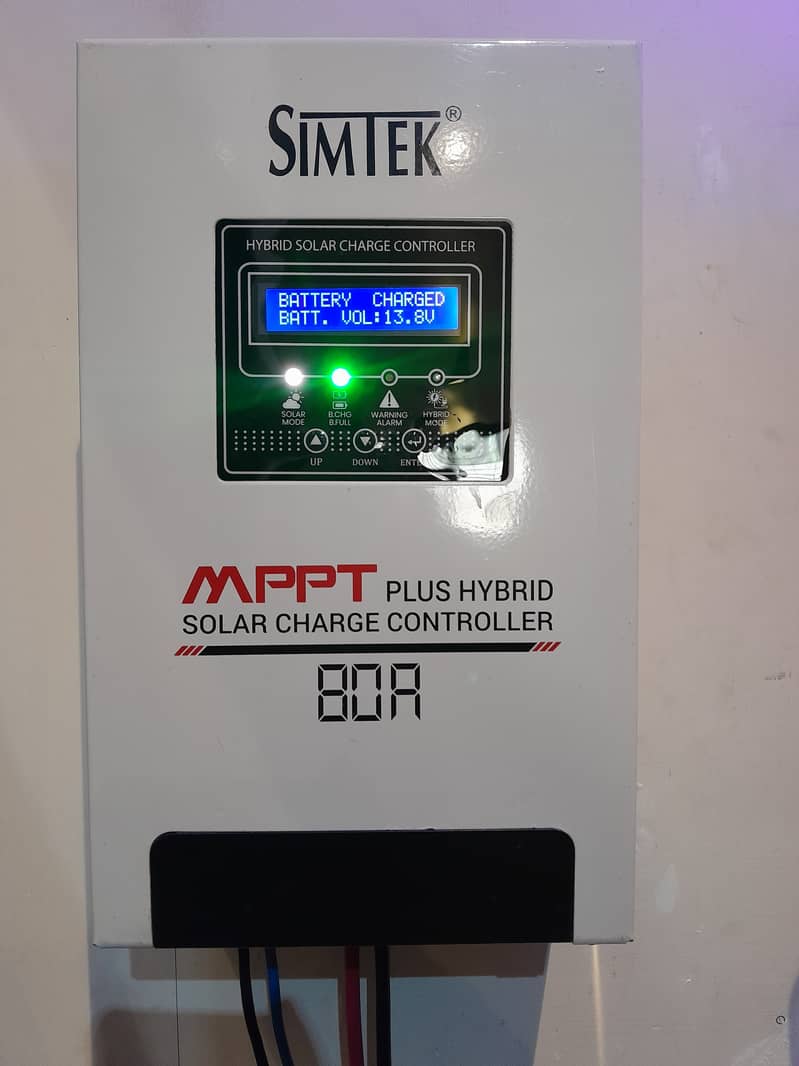 Simtek MPPT plus Hybrid Solar charge controller 0