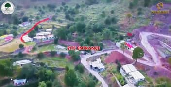 On Ground Possession Residential plots available on easy installments at freezing location of Murree