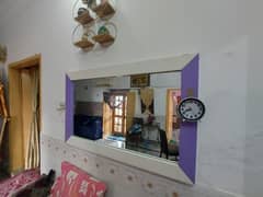 DICO PAINTED MIRROR,TABLE,RACK