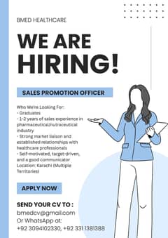 Sales Promotion Officer/Medical Sales Representative